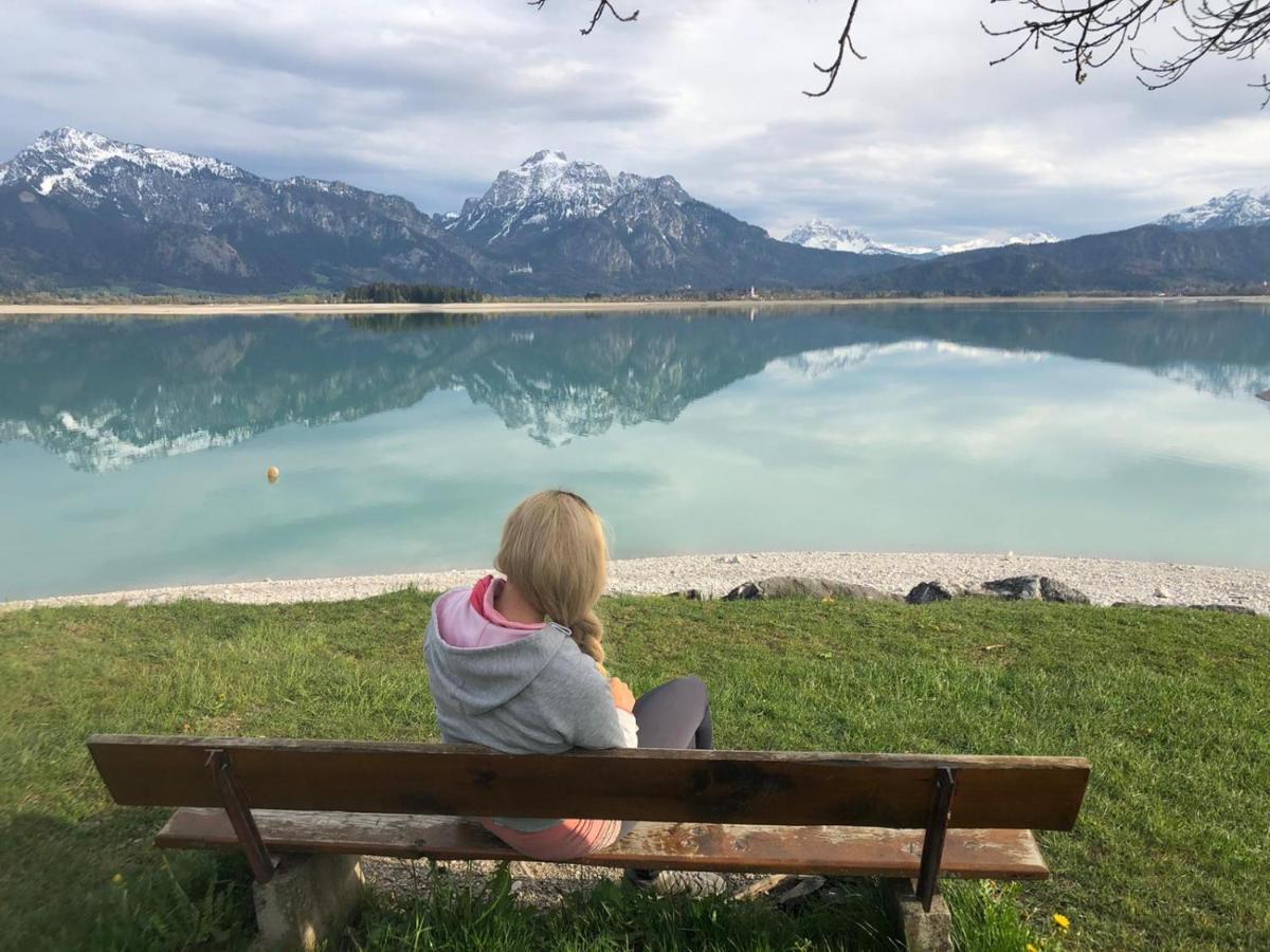 Neuschwanstein-Blick Fussen Exterior foto